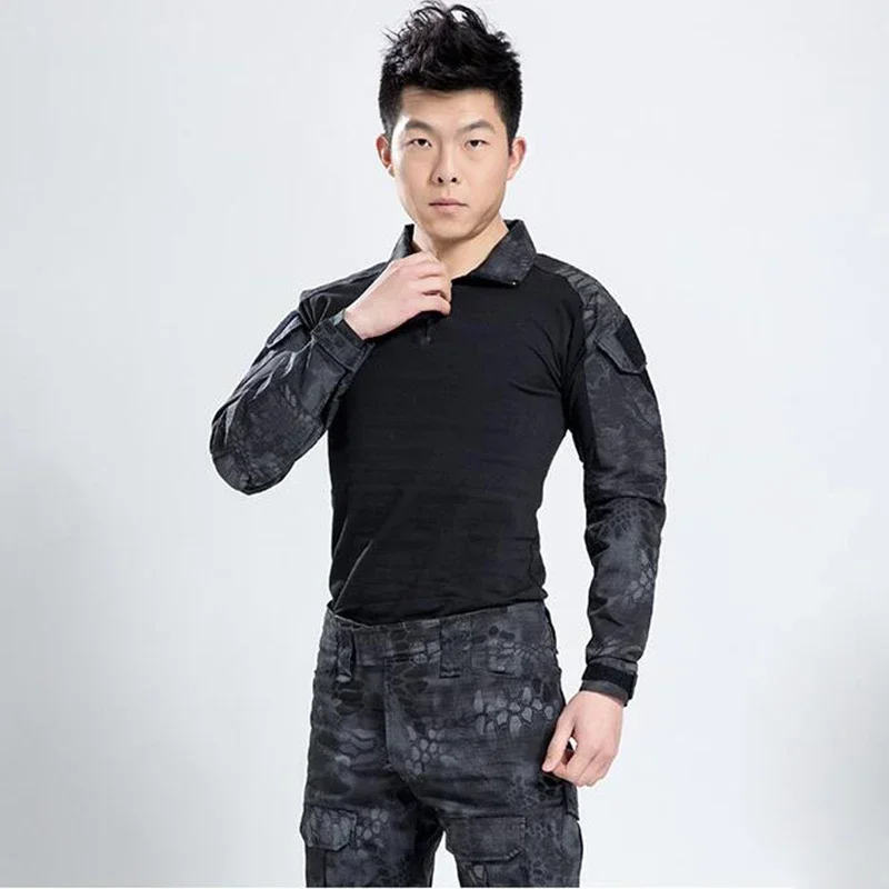 S-4XL Outdoor G2 Camouflage US - Tactical Military Shirt Cargo 评论和价格