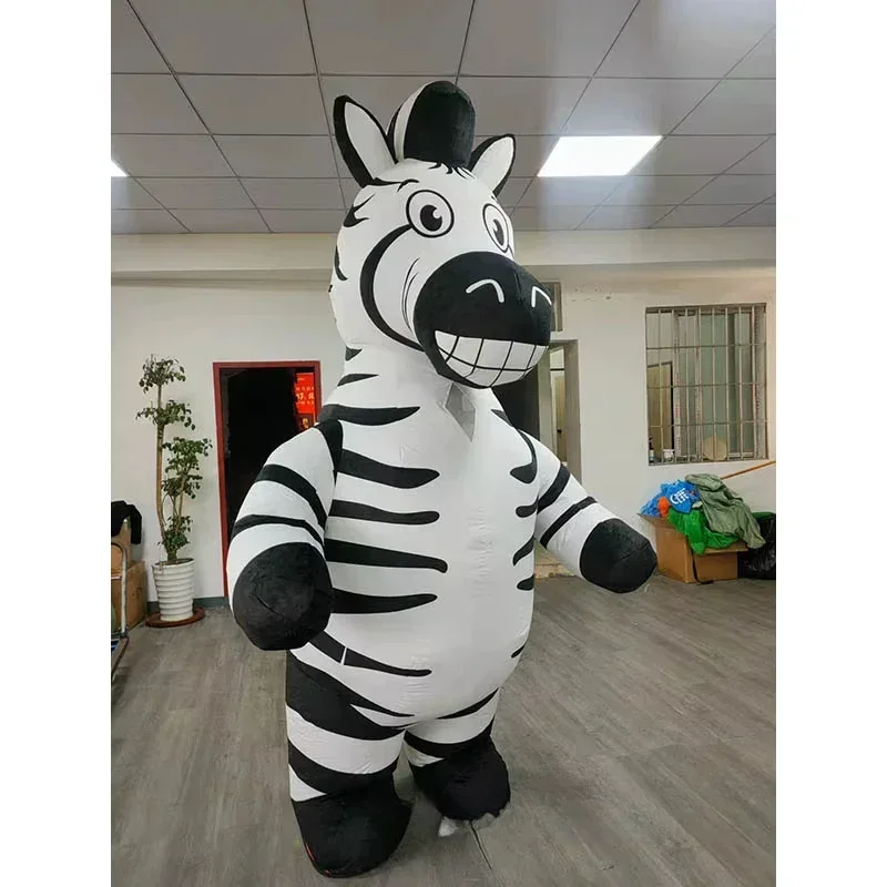 Inflatable Zebra Mascot Costum - Suits 评论和价格