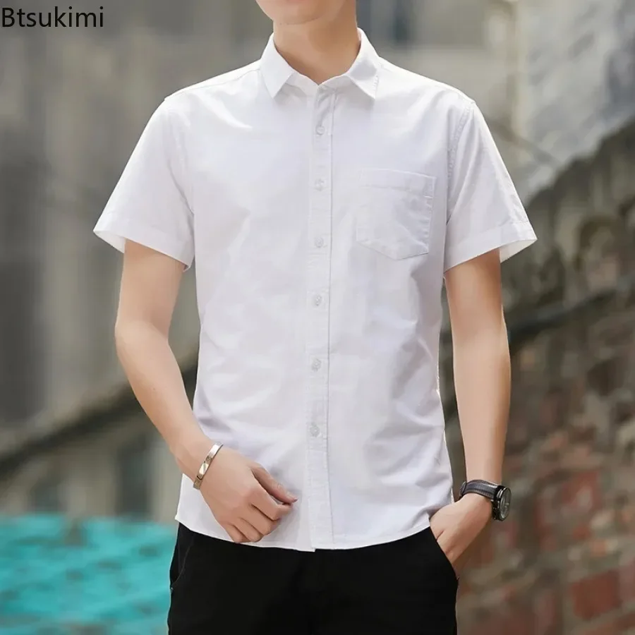 2026 Men's Casual 100% Cotton  - Oxford Cotton Casual Shirt Business 评论和价格