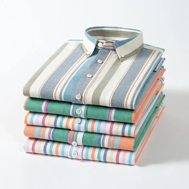 2025 100% Cotton Oxford Shirts - Oxford Cotton Casual Shirt Business 评论和价格