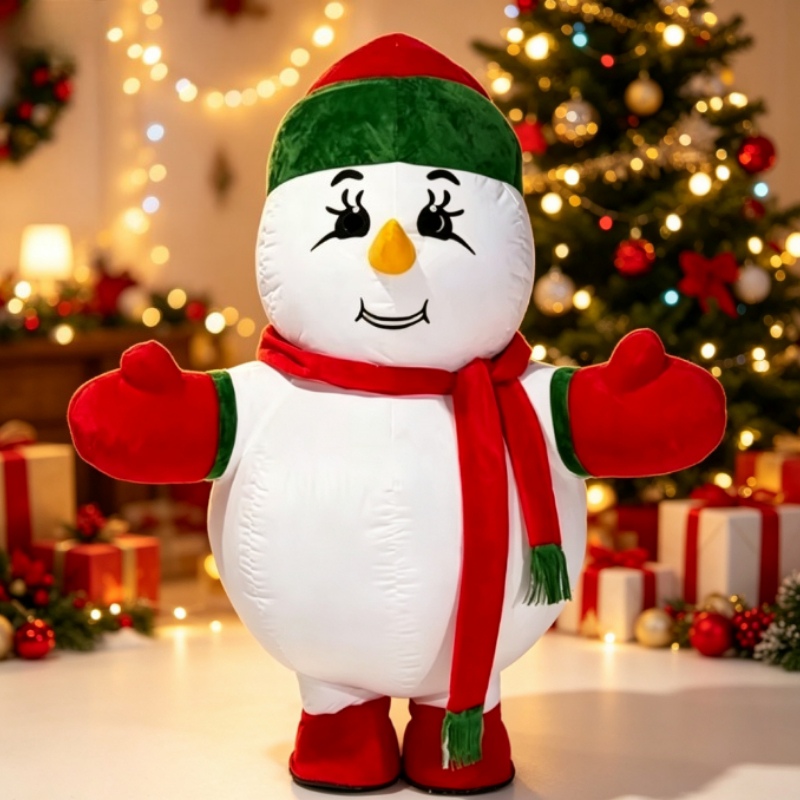 Inflatable Snowman Mascot Cost - Suits 评论和价格