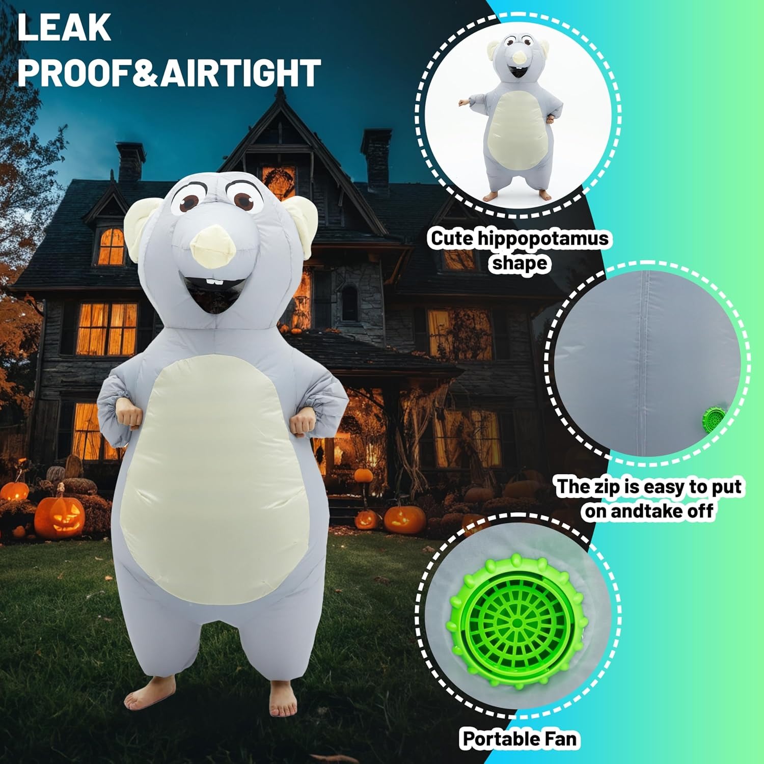 Inflatable Mouse Costume for A - Suits 评论和价格