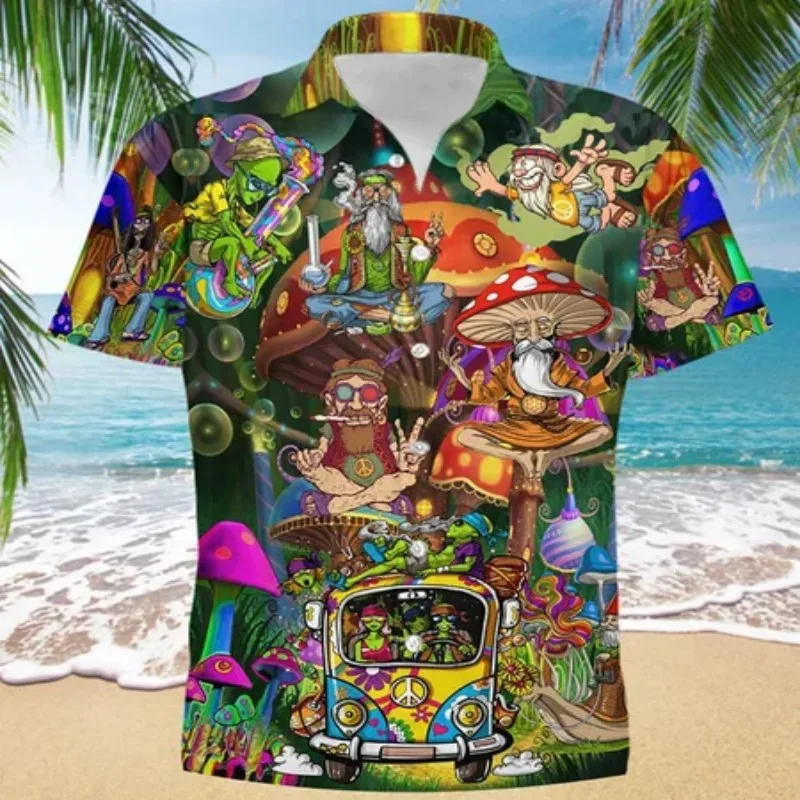 Mens Summer Hawaiian Floral Vi - Vintage Hawaiian Floral Shirt 评论和价格